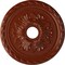 Ekena Millwork Palmetto Ceiling Medallion (Fits Canopies up to 5"), 20 7/8"OD x 3 5/8"ID x 1 5/8"P, Firebrick CM20PMFIF - alternate 1